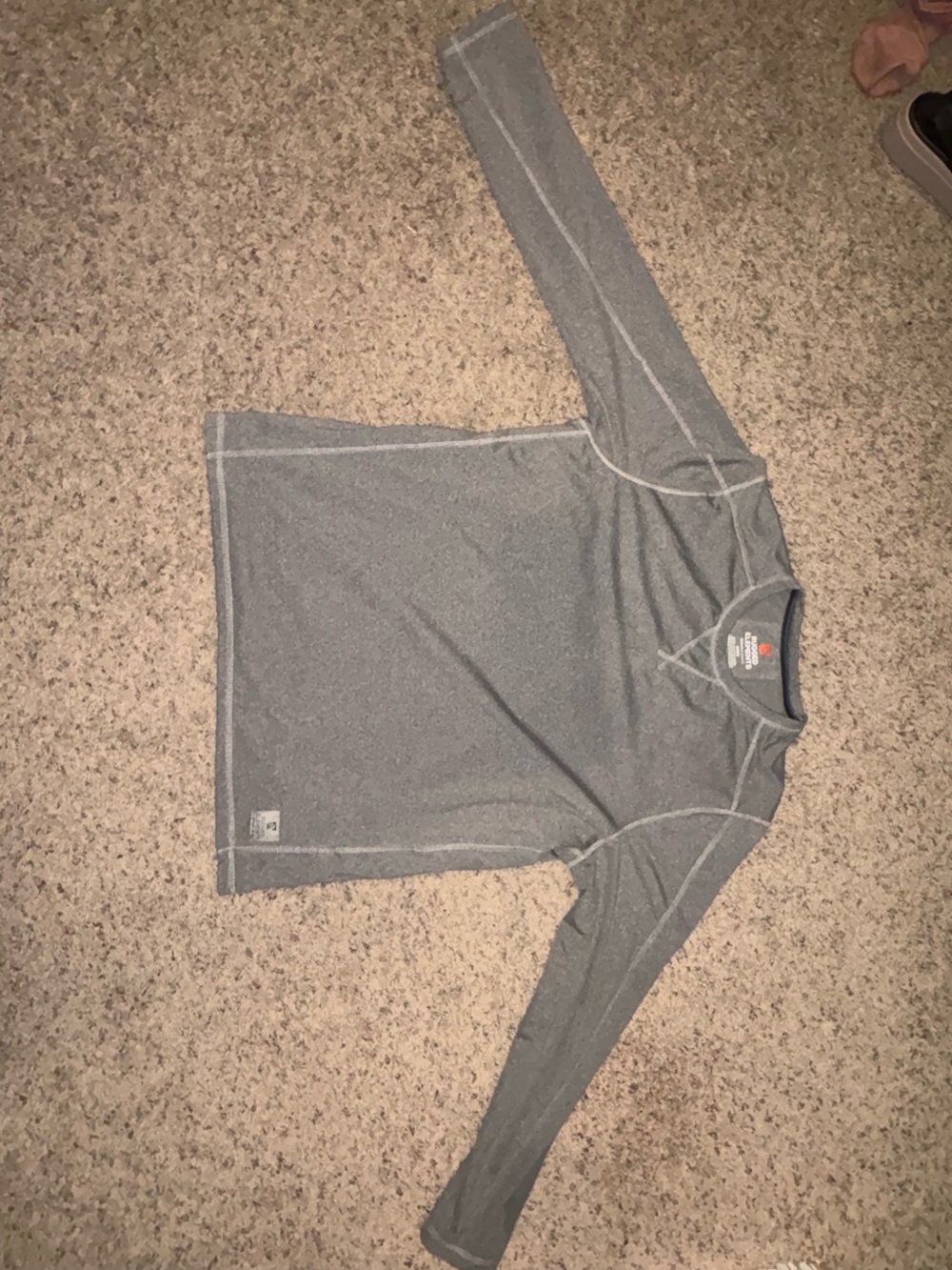 Men's Grey Rugged Elements Long-Sleeve (Size Medium)